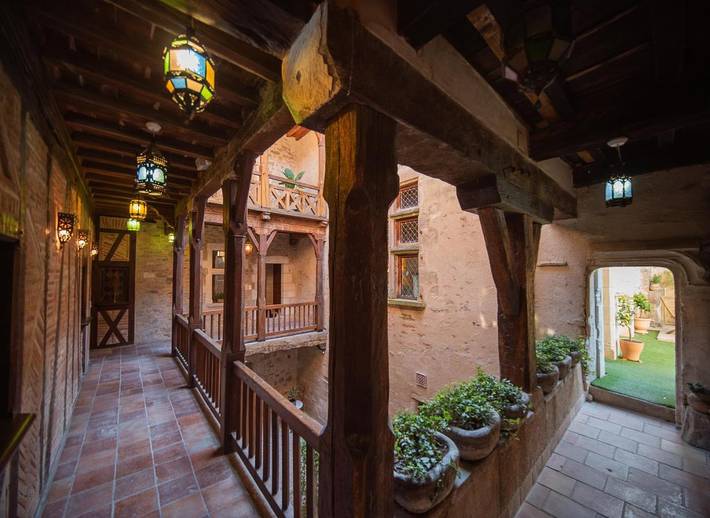Maison d’hôte pour 2 personnes, avec Terrasse à Cordes-sur-Ciel