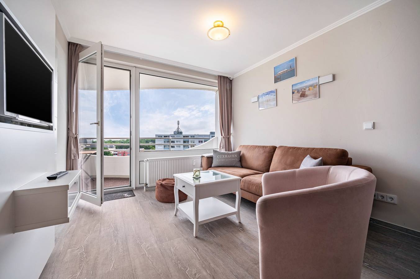 Ganzes Studio, Apartment 'Lord Nelson 714' mit Seeblick, Gemeinschaftspool und Wlan in Döse, Cuxhaven