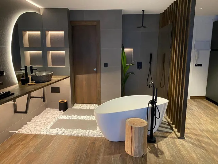 Appartement de vacances pour 2 personnes, avec terrasse ainsi que piscine et vue - 1