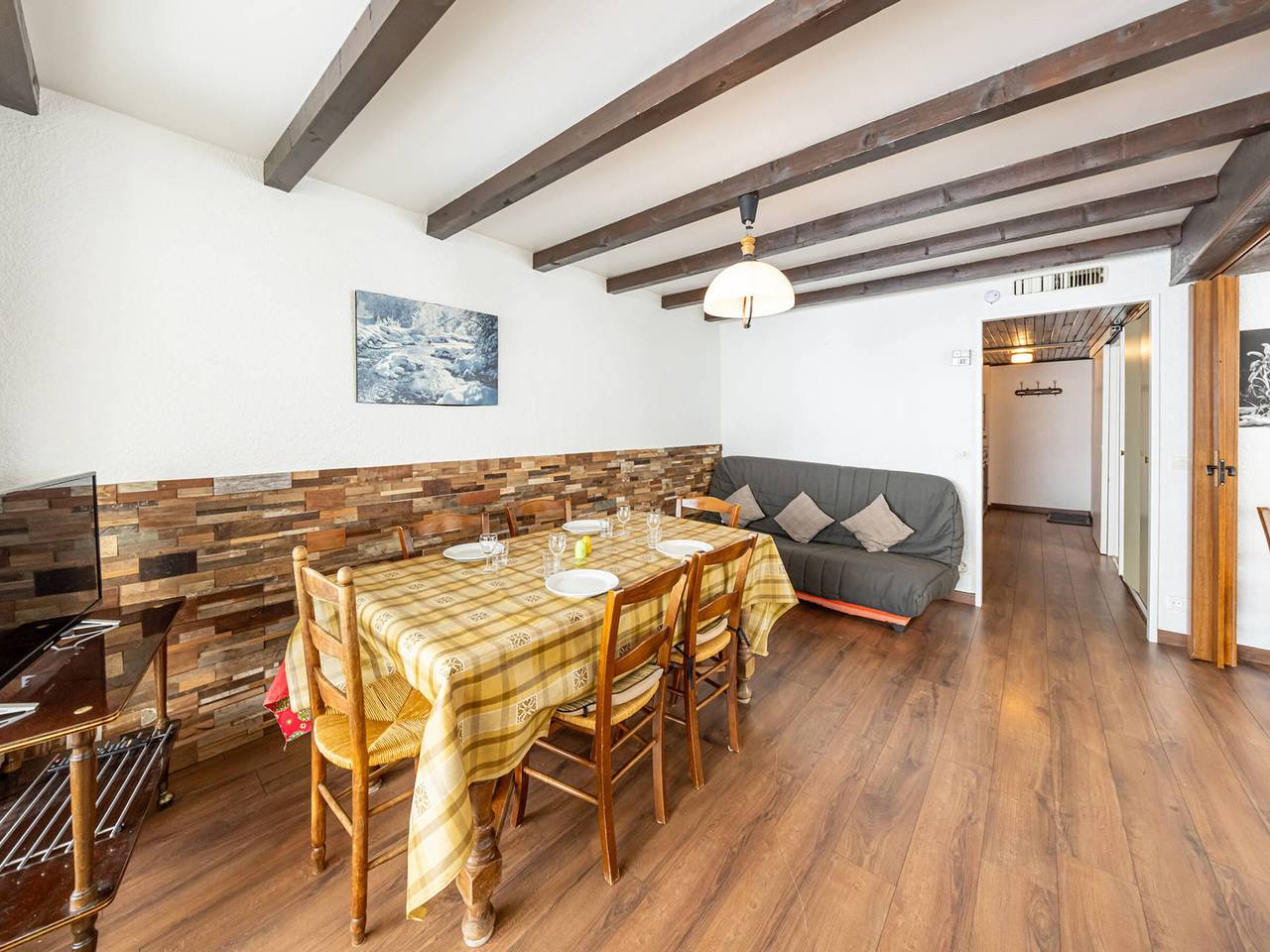 Apartamento entero, Apartamento 6 pers, al pie de pistas, Saint François Longchamp in Saint-François-Longchamp, Le Grand Domaine