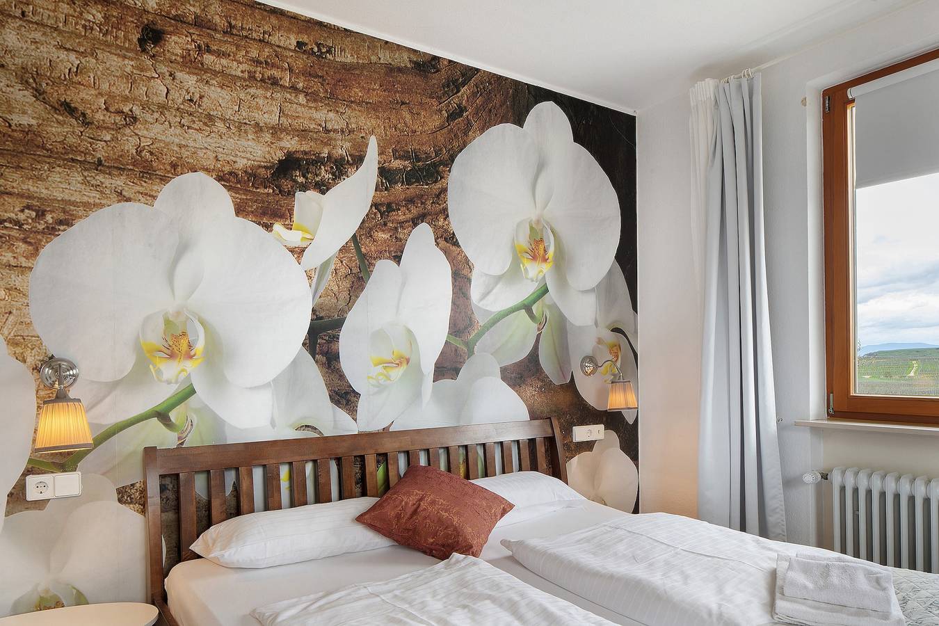 Zimmer „Orchideen“ mit Gemeinschaftsgarten und Wlan in Oberrotweil, Vogtsburg im Kaiserstuhl