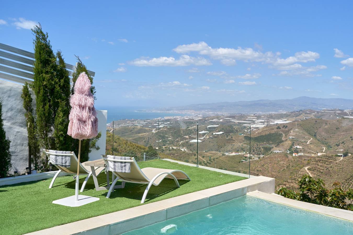 Ferienhaus 'Casita Boutique' mit Meerblick, Wlan und Klimaanlage in Torrox, Costa del Sol