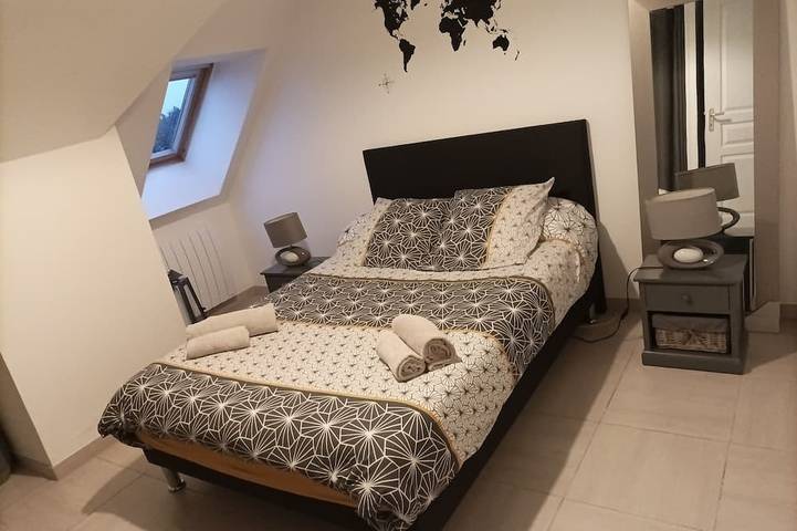 Appartement entier, Appart. F2 à Caen avec garage et Wifi. in Caen, Région de Caen