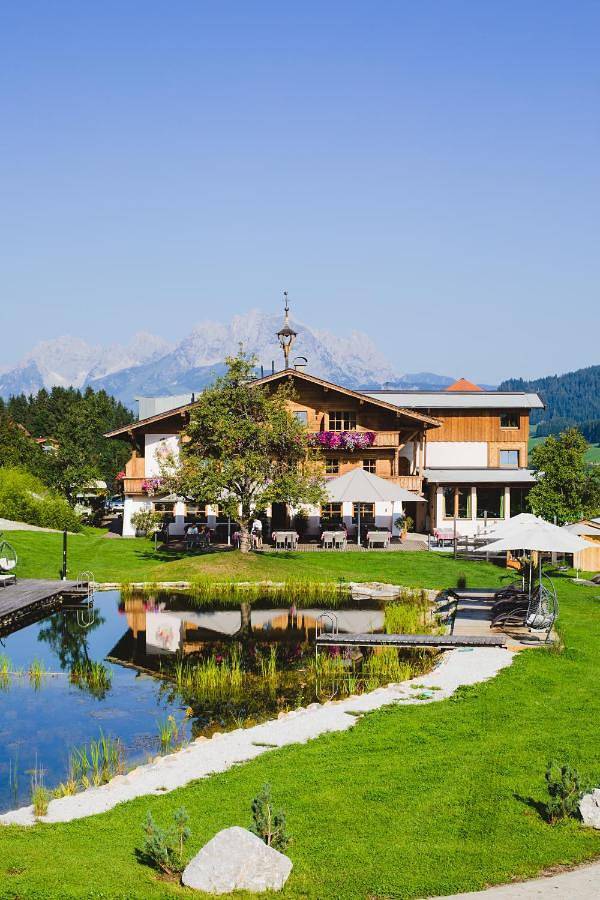 Hôtel pour 2 personnes, avec Balcon et Terrasse ainsi que Jardin et Sauna à Fieberbrunn