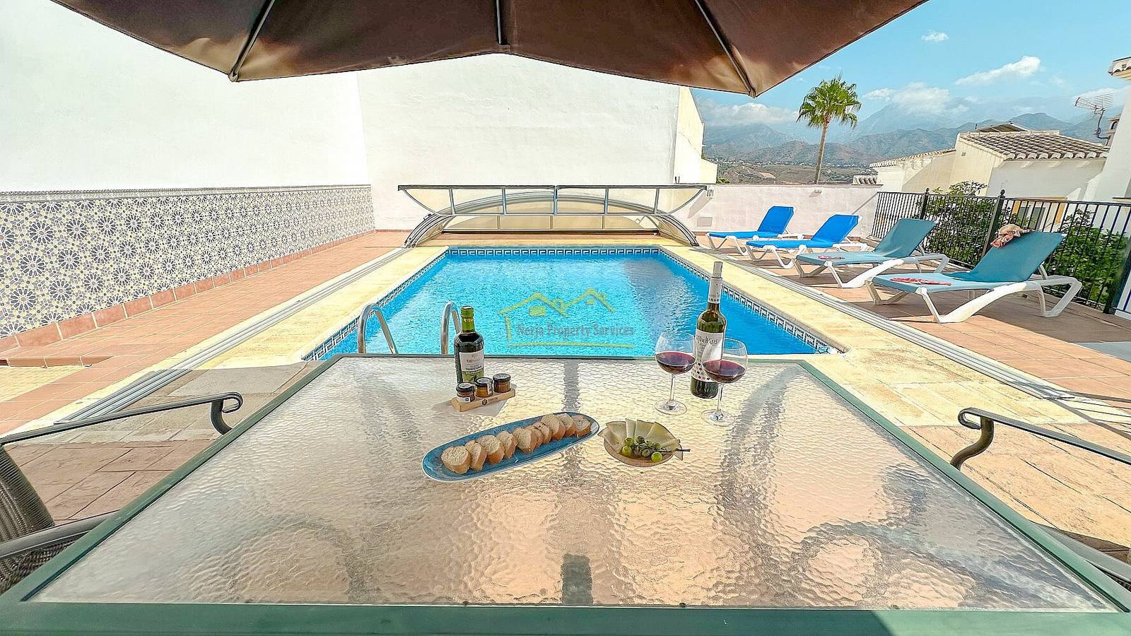 Holiday Home 'Balcón Del Mar' with Sea View, Wi-Fi and Air Conditioning in Urbanización Ladera del Mar, Nerja