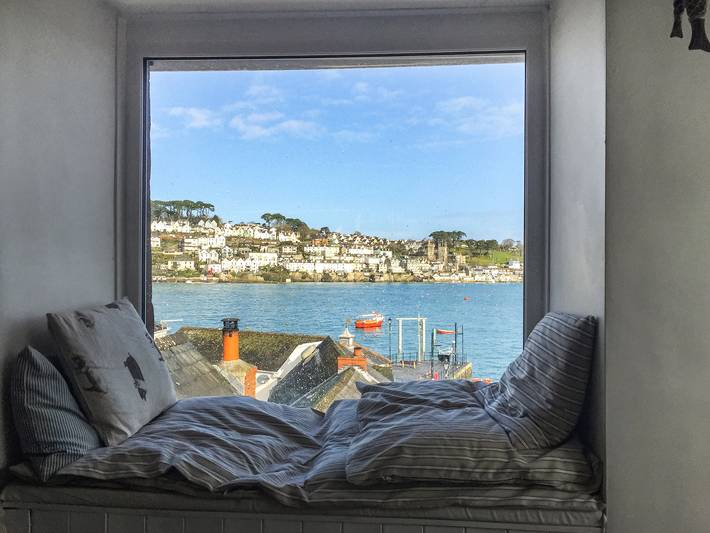 Cottage for 4 people, with pets in Polruan