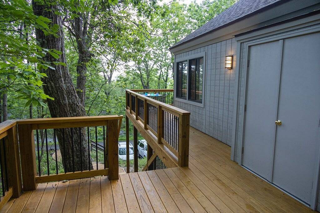 Custom Builder just completely remodeled this Mountain Chalet! ...with Hot Tub! in Wintergreen, Nelson County