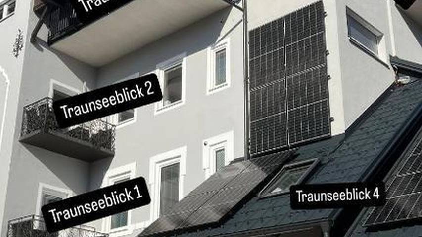 Ferienwohnung für 4 Personen, mit Balkon am Traunsee - 2