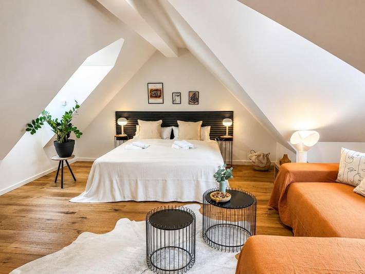 Ferienhaus für 10 Personen, mit Ausblick