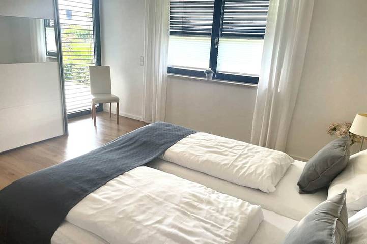 Ganze Wohnung, Moderne, 4-Sterne ****Wohnung (2 Zimmer, 80qm),  zw. Oberstaufen und Bodensee in Weiler-Simmerberg, Bayerisch Schwaben