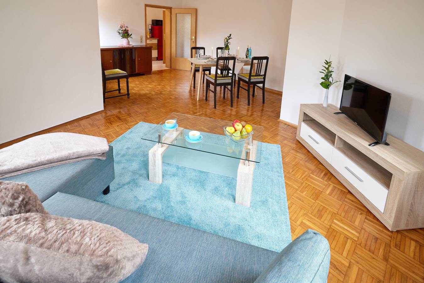 Ganze Wohnung, Ferienwohnung 'Die Landgräfinnen' mit Gemeinschaftsterrasse, Gemeinschaftsgarten und Wlan in Schwalmstadt, Schwalm-Eder-Kreis