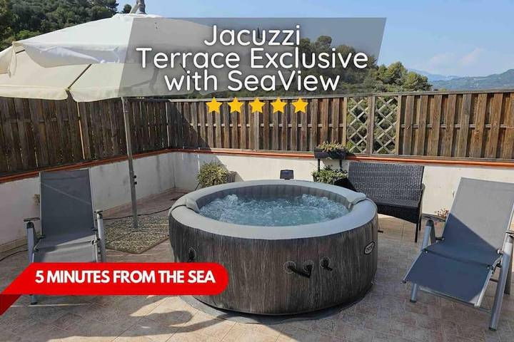 Appartement de vacances pour 4 personnes, avec balcon et jacuzzi