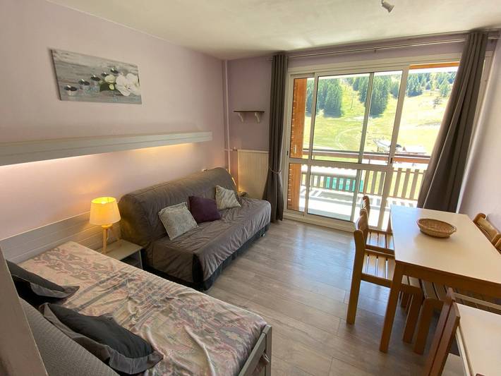 Studio pour 4 personnes, avec balcon