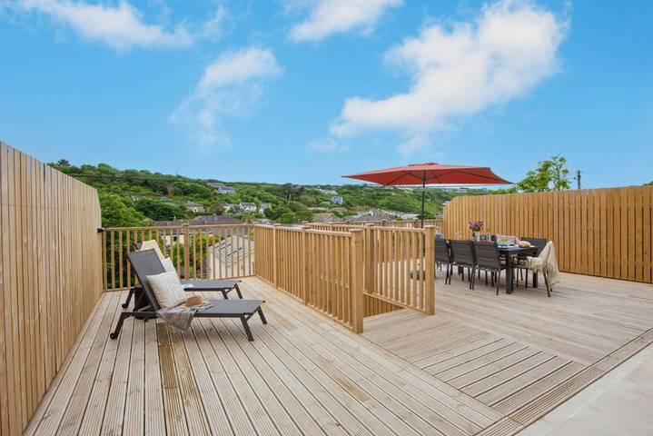 Holiday rental for 6 people, with terrace, child-friendly in Portreath