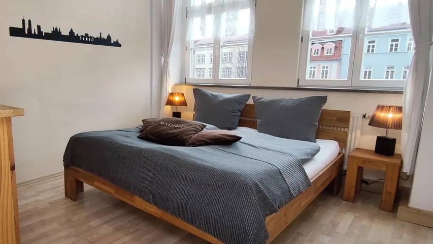 Ferienwohnung für 6 Personen, mit Balkon in Mühlhausen - 2