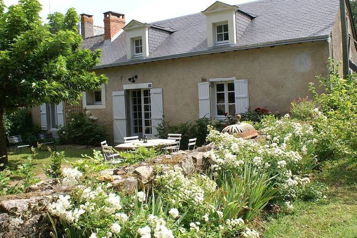 Maison de vacances pour 4 personnes, avec piscine et jardin