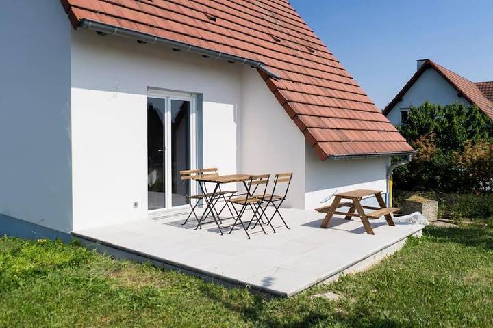 Location de vacances pour 6 personnes, avec Terrasse ainsi que Jardin et Vue à Obermodern-Zutzendorf