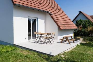 Gîte pour 6 personnes, avec jardin et terrasse, animaux acceptés à Obermodern-Zutzendorf