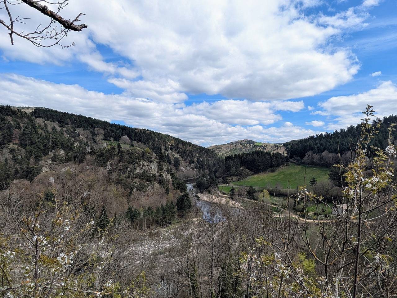 Gîtes mitoyens avec vue sur la Loire - 10 pers. in Arlempdes, Haute-Loire