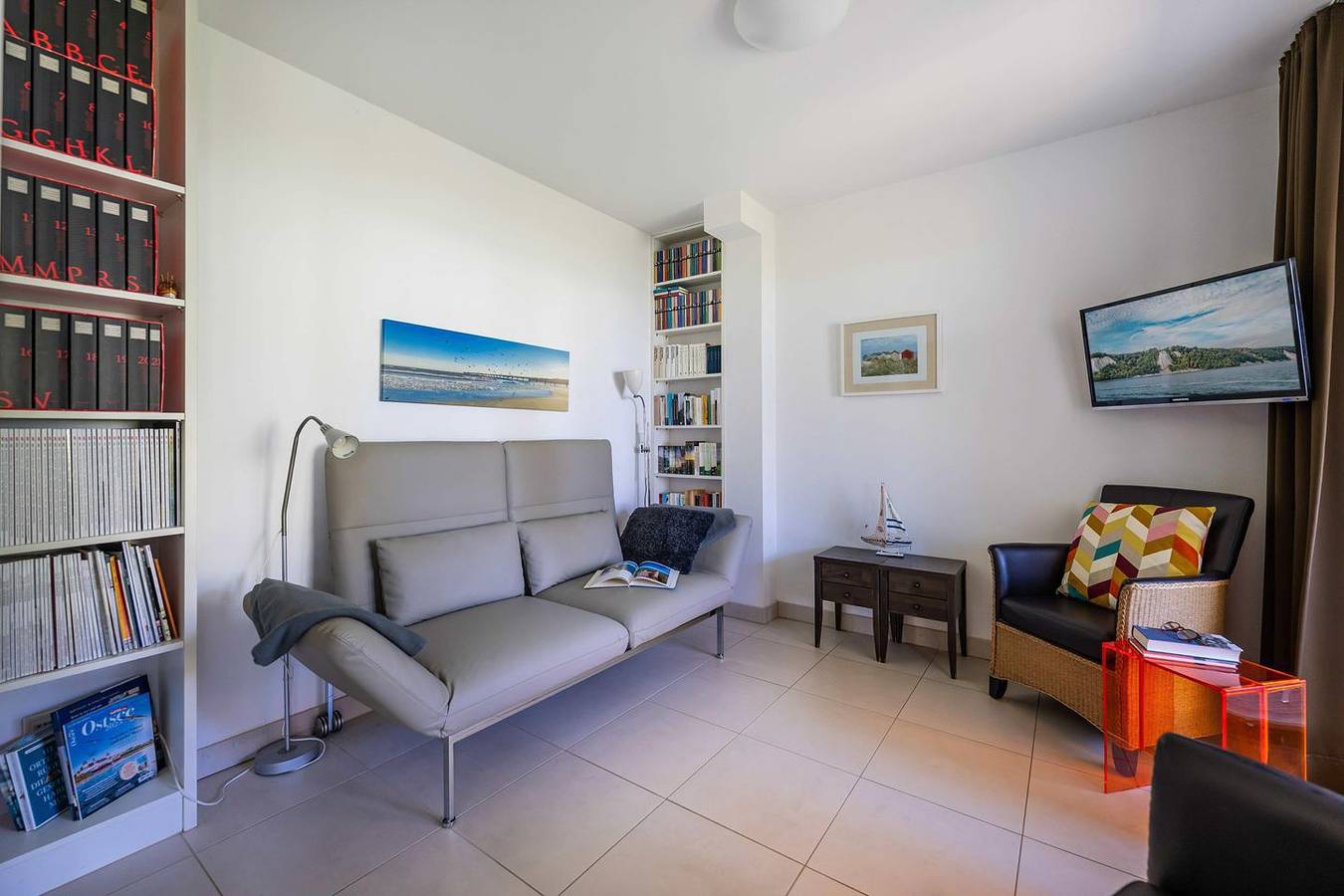 Ganze Wohnung, Stilvolle Ferienwohnung mit traumhaften Ostseeblick in Strandkörbe, Breege
