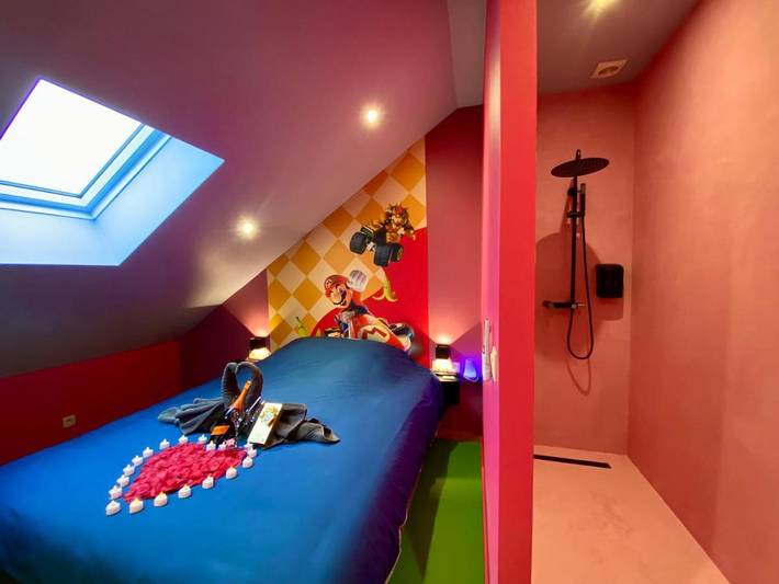 Gîte pour 6 personnes, avec sauna et jacuzzi à Courcelles (Hainaut) - 2