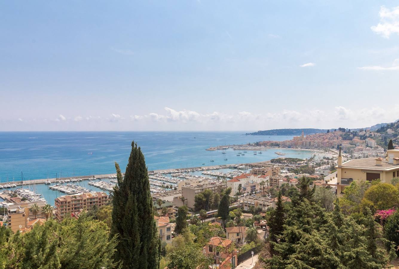 Luxury Villa | Panoramic Sea Views & Pool in Menton, Nizza und Umgebung