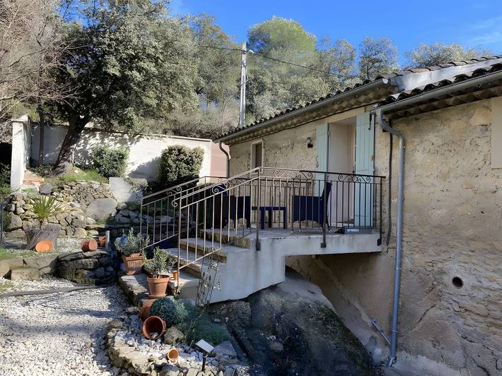 Ferienwohnung für 2 Personen, mit Sauna und Garten in Vaucluse