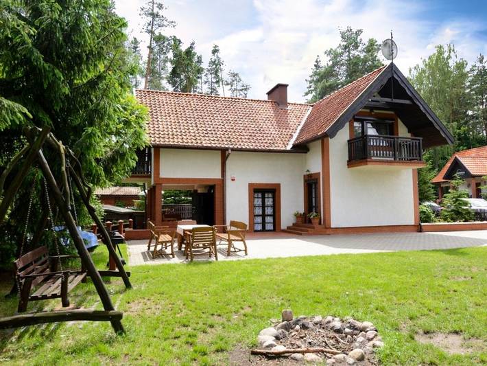 Ferienhaus für 10 Personen, mit Balkon und Terrasse sowie Garten in Ermland-Masuren