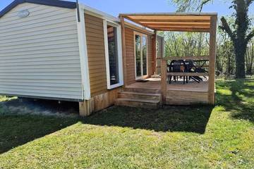 Mobil home pour 4 personnes à Pressignac