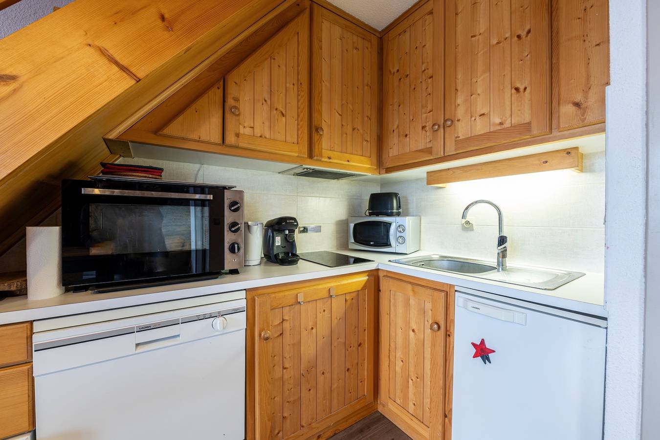Ganze Wohnung, Ferienwohnung für 6 Personen mit Balkon in Nationalpark Vanoise