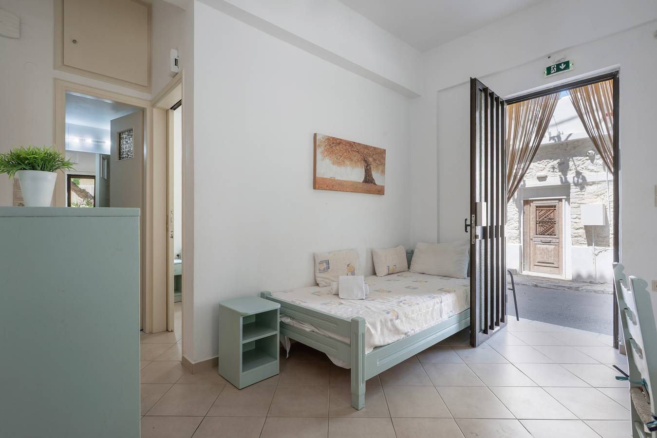 Apartamento entero, Apartamento 'Classic Corner Nº 2' con Wi-Fi y aire acondicionado in Myrtos, Lasithi