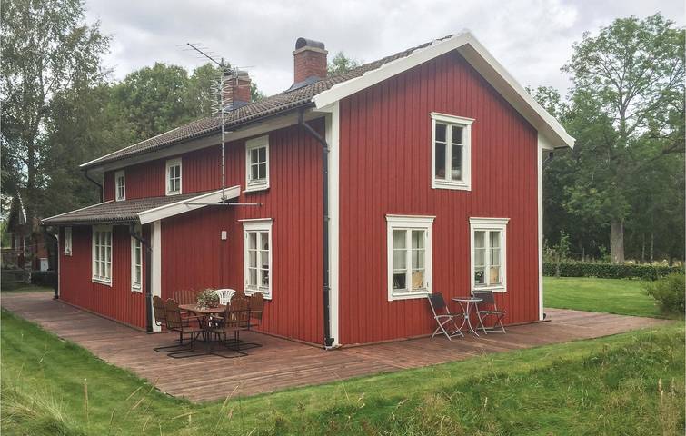 Hus för 5 Personer med bastu in Hylte gielda, Halland