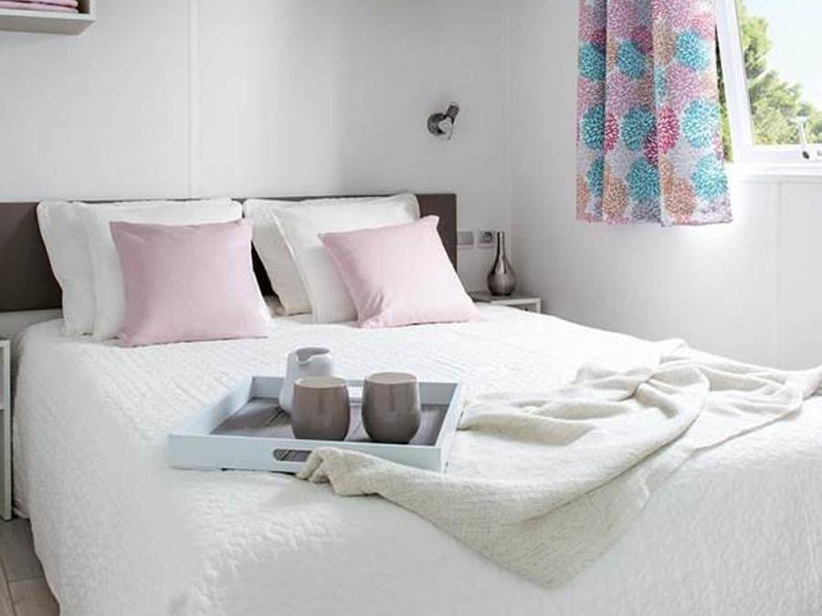 Camping Des Neiges - Mobile home 4 persons - Loggia in Aigueblanche, Savoie