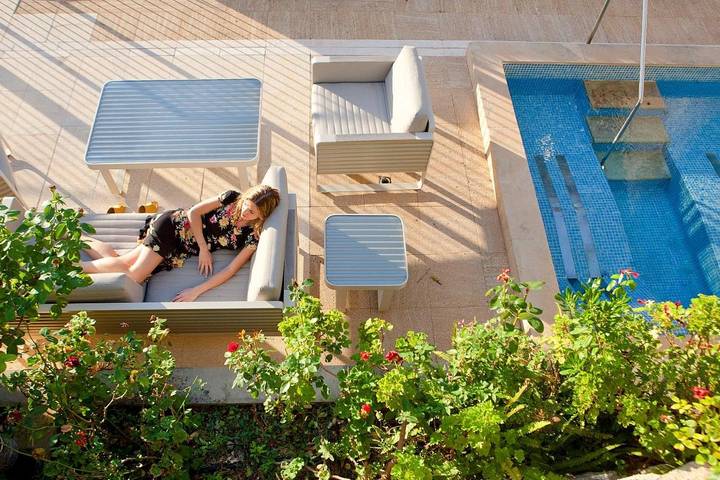 Hôtel pour 2 personnes, avec piscine et jardin ainsi que jacuzzi et sauna à Estellencs - 3