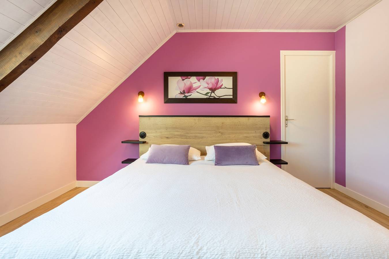 Chambre d’hôte 1 de Kerantum avec une cuisine commune. in Mahalon, Région de Quimper