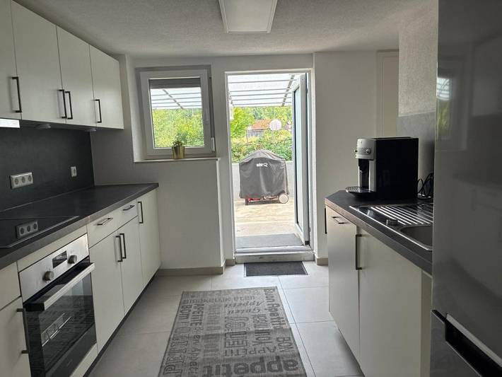 Ferienwohnung für 3 Personen, mit Terrasse in Bad Überkingen