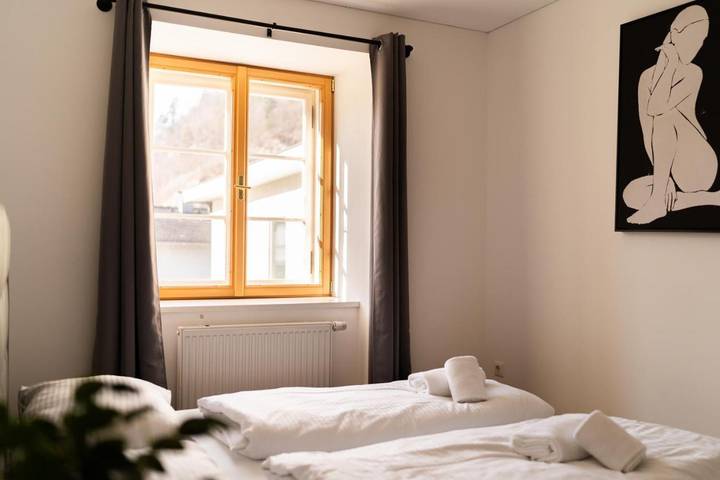 Ferienwohnung für 6 Personen, mit Terrasse und Ausblick in Bludenz