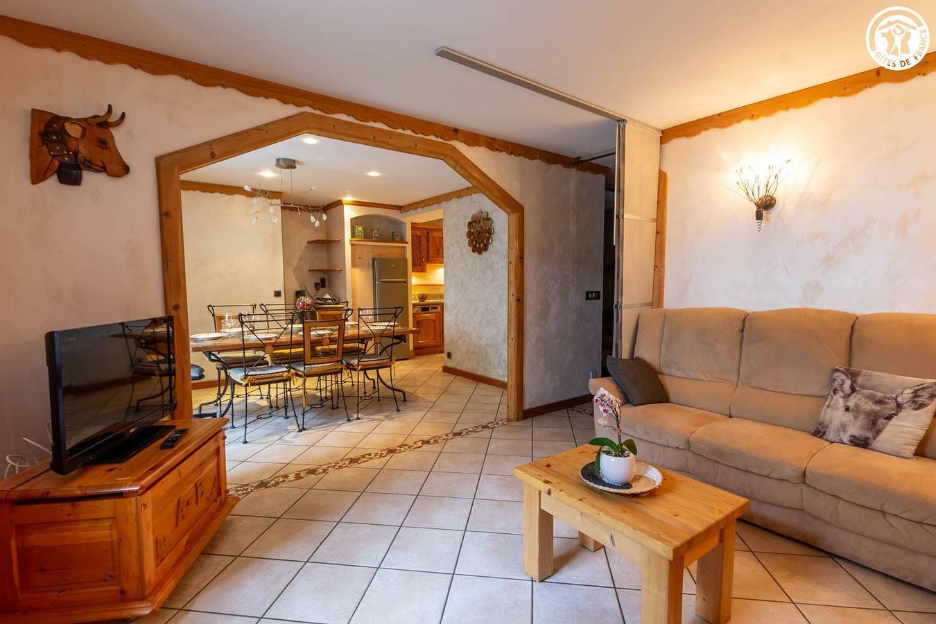 Flocon in Lanslebourg-Mont-Cenis, Región de Saint-Jean-de-Maurienne