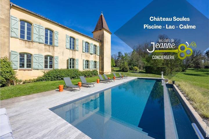 Chalet para 12 personas, con piscina y vistas al lago además de jardín y vistas - 1