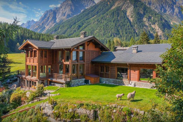 Chalet für 14 Personen mit Sauna in Saleinaz, Orsières