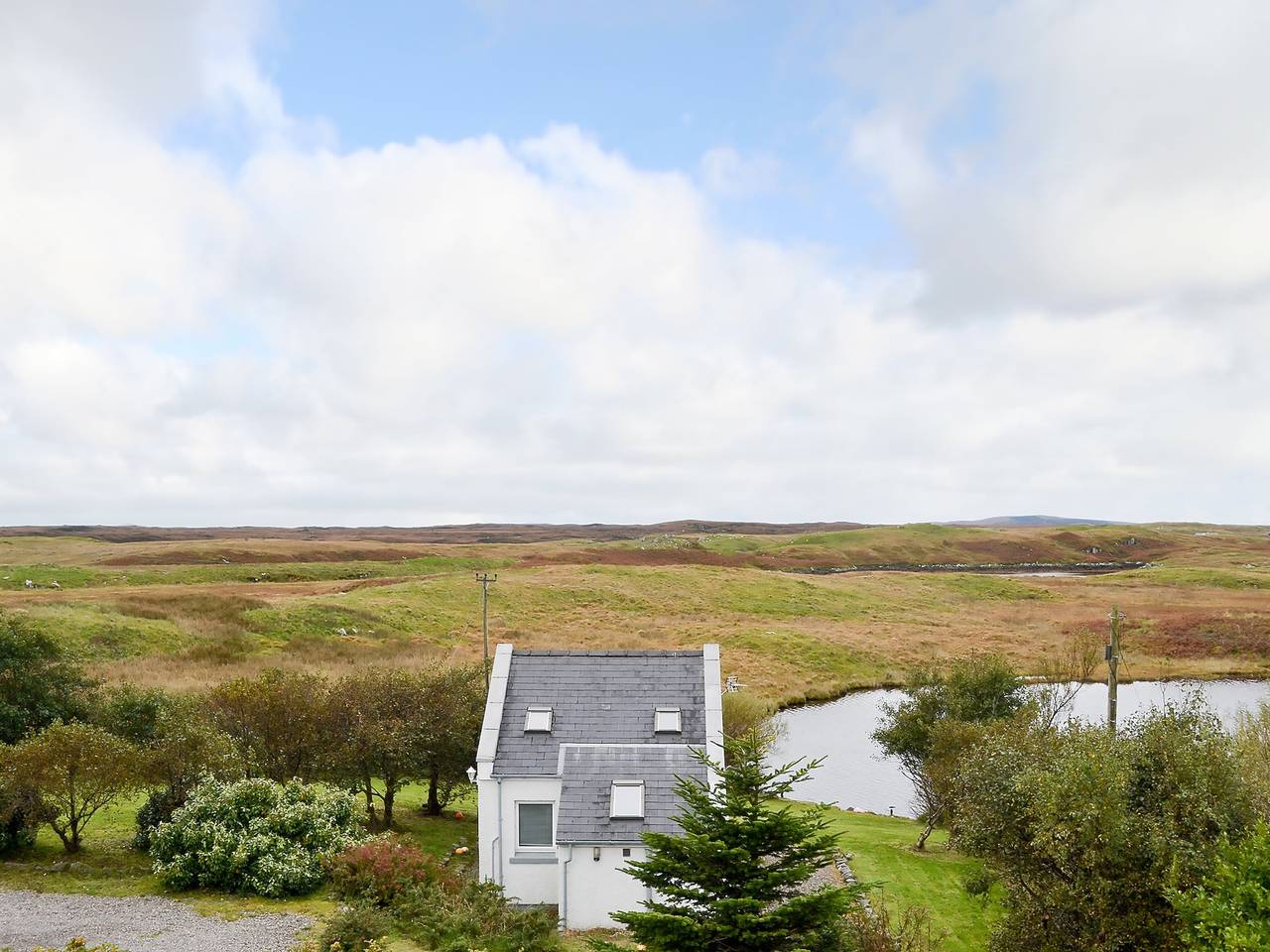 Cottage für 2 Personen mit Garten in Nord Uist, Äußere Hebriden