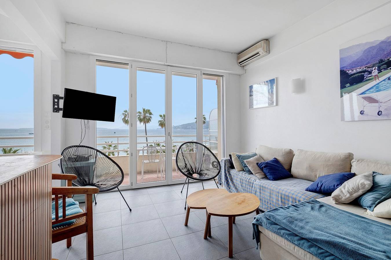 Appartement entier, Juan les Pins front de Mer 2P Palais Juan in Juan-les-Pins, Antibes