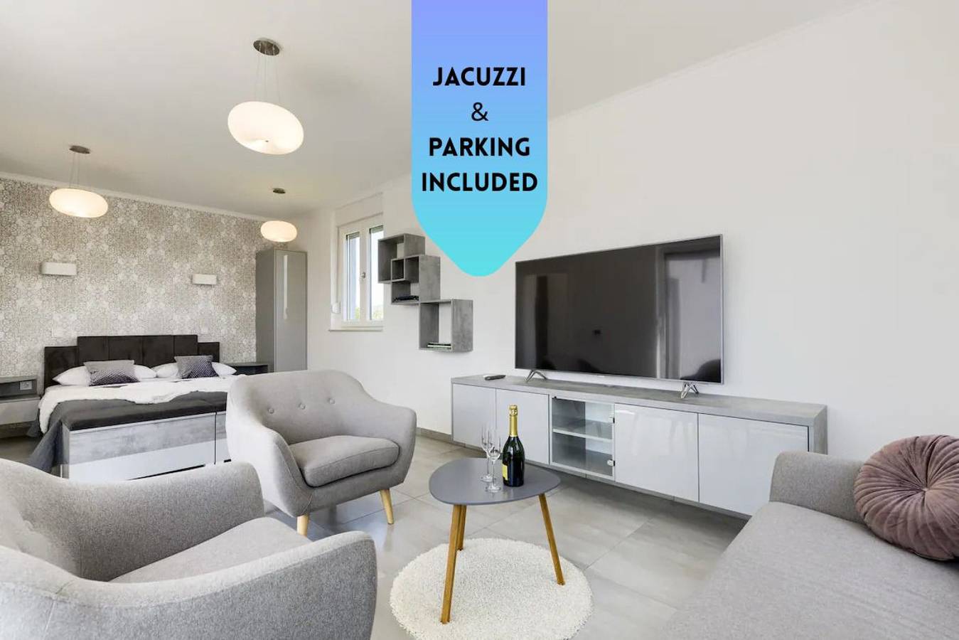 Ganze Wohnung, Penthouse Laudato with jacuzzi in Plaža Morovička, Općina Sveti Filip i Jakov