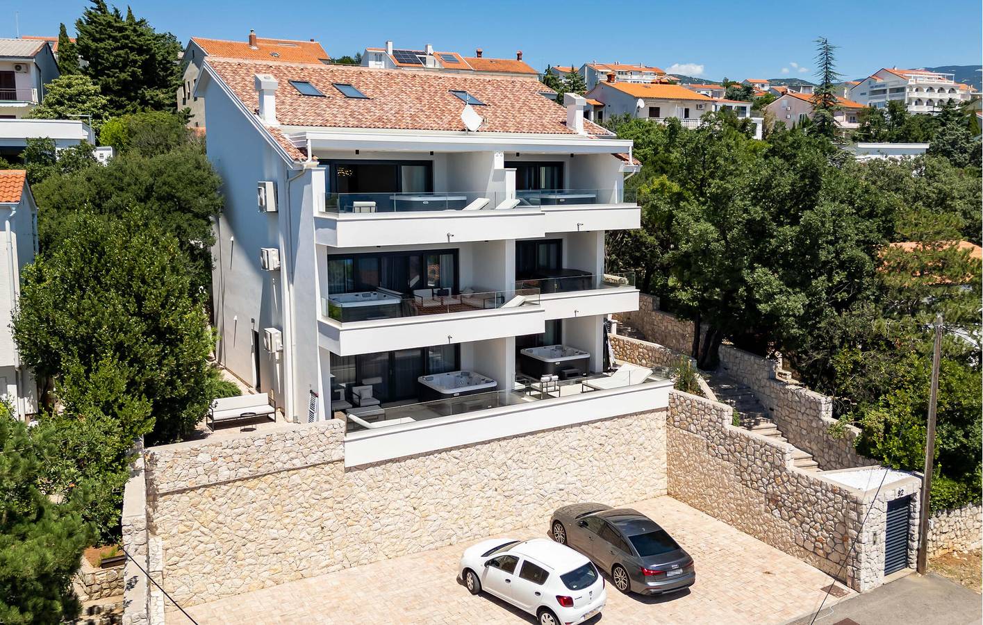 Ganze Ferienwohnung, Ferienwohnung für 6 Personen mit Terrasse in Novi Vinodolski, Primorje-Gorski Kotar