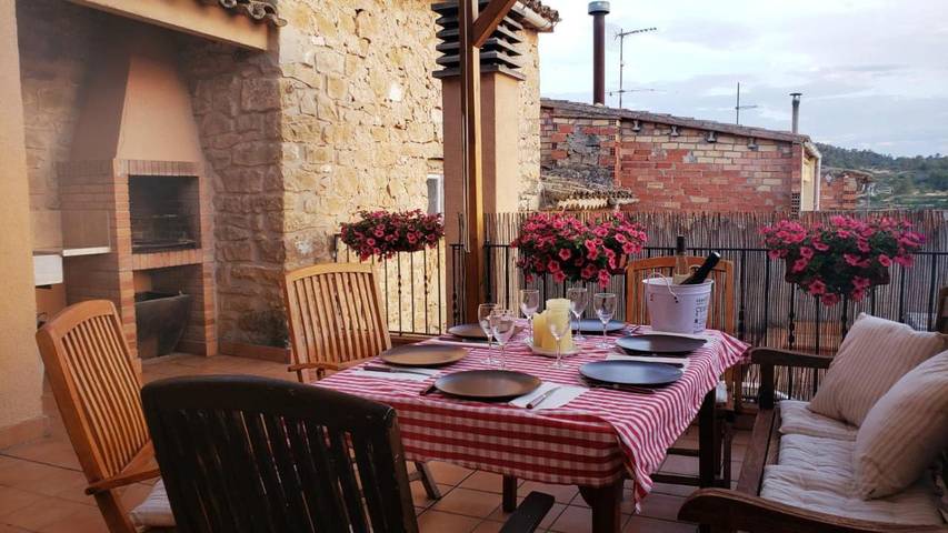 Maison de vacances pour 8 personnes, avec vue et terrasse