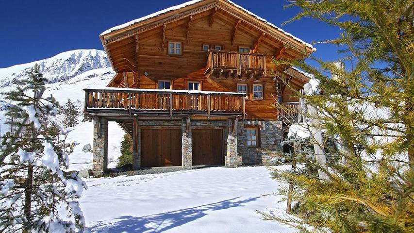 Chalet pour 15 personnes, avec sauna et jacuzzi, animaux acceptés à Huez