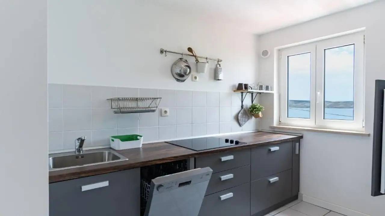 Ganze Ferienwohnung, Ferienwohnung für 3 Personen (46 m²) in Novalja in Novalja, Pag
