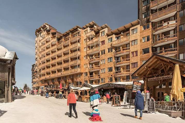 Studio für 4 Personen, mit Ausblick und Balkon in Avoriaz - 4