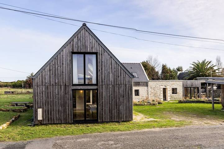 Maison de vacances pour 14 personnes, avec Jardin à Plomeur