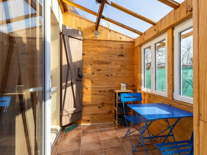 Ferienhaus für 3 Personen, mit Garten